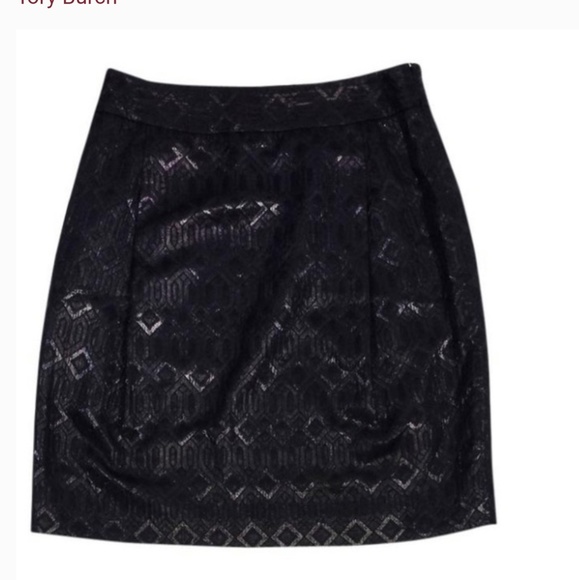 Dresses & Skirts - Tory Burch Skirt Black Knee length